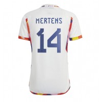 Belgium Dries Mertens #14 Replica Away Shirt World Cup 2022 Short Sleeve
